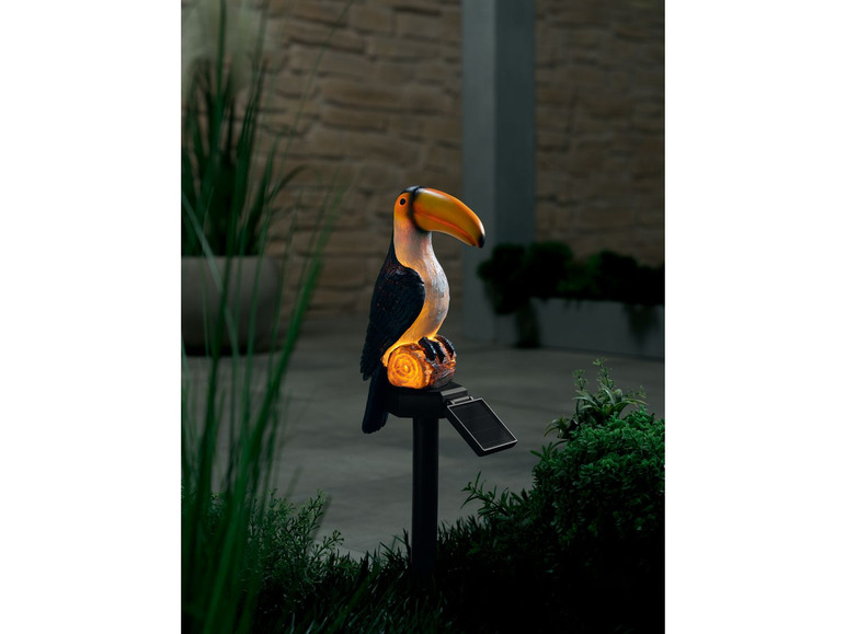 Gehe zu Vollbildansicht: MELINERA® LED Gartenstecker, mit Solarpanel, 8 Stunden Leuchtdauer - Bild 10