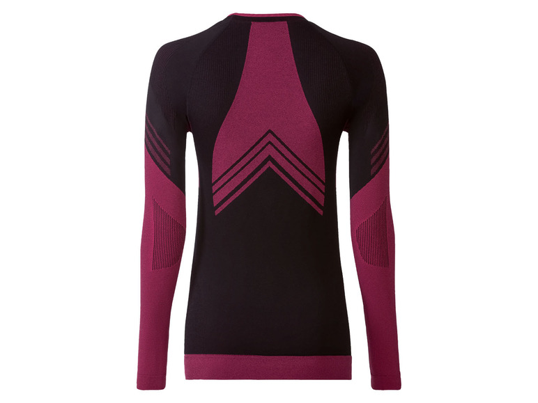 Schwarz-rosa Langarmshirt mit langen Ärmeln