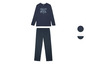 Pyjama für Herren mit Langarmshirt und langer Hose.