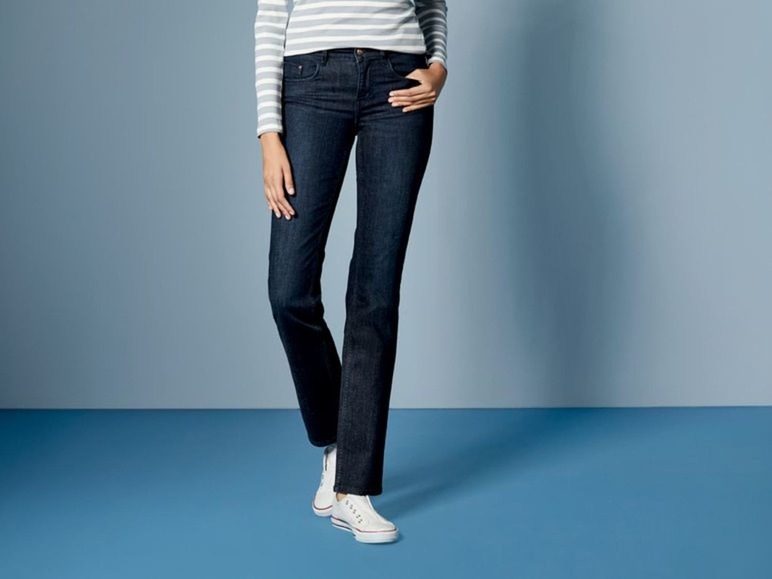 Gehe zu Vollbildansicht: ESMARA® Damen Jeans Straight fit - Bild 3