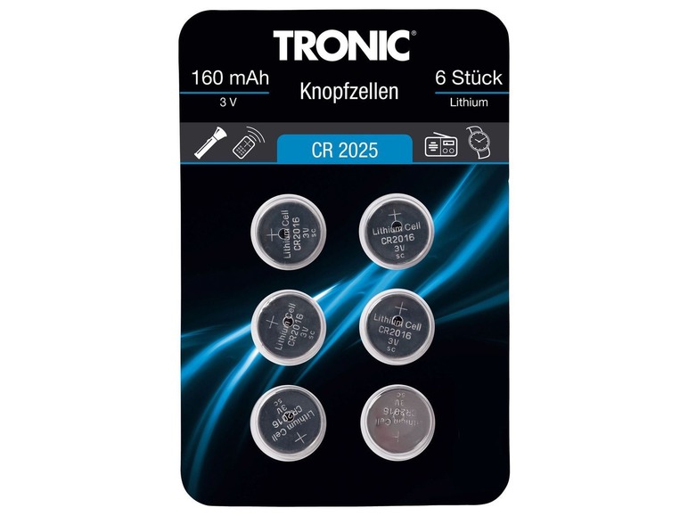 Gehe zu Vollbildansicht: TRONIC® 6 Knopfzellen - Bild 4