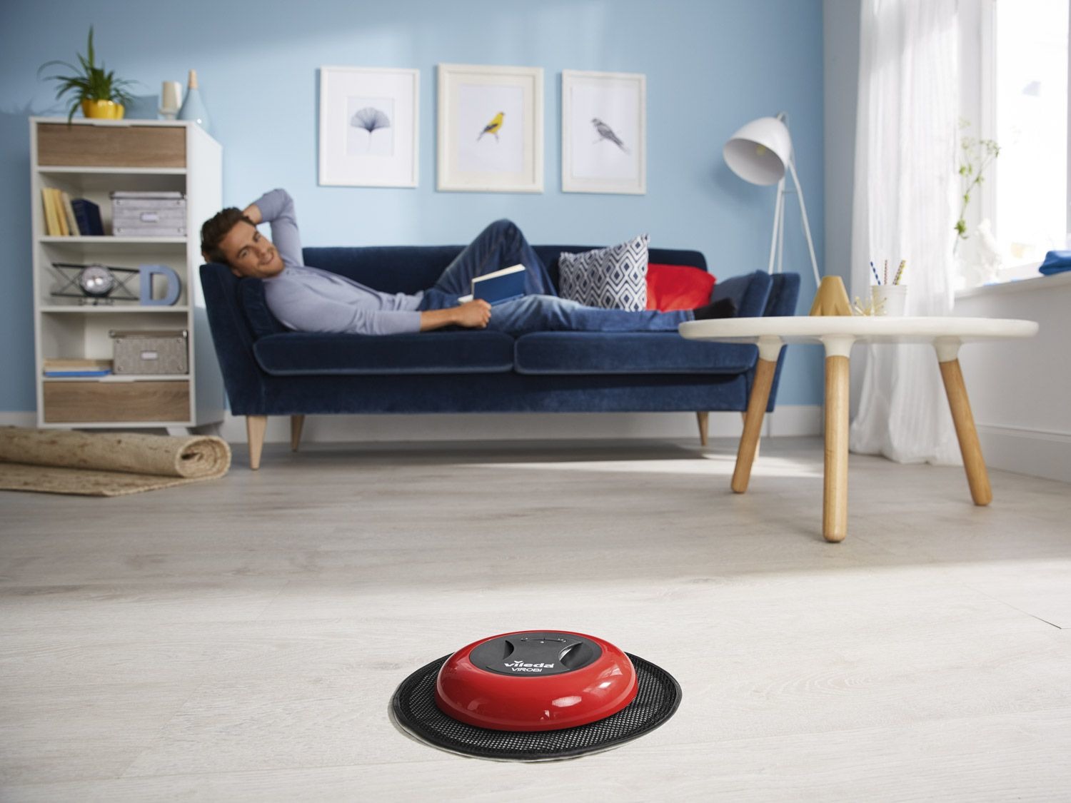 Vileda Virobi Dreht Sich Nur Im Kreis Vileda Vileda Staubwischroboter ViRobi | LIDL