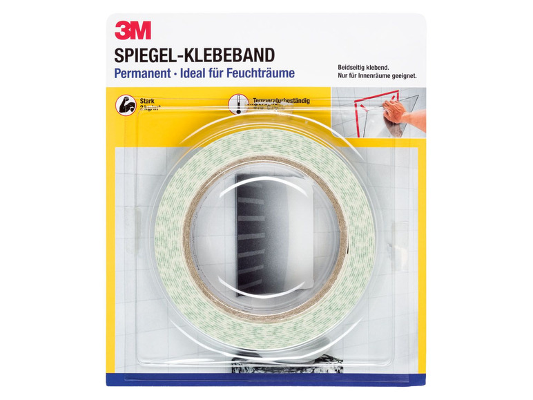 Gehe zu Vollbildansicht: 3M Spiegelband, beidseitig klebend, 4,5 m - Bild 1