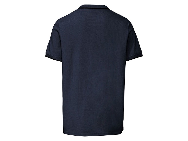 Gehe zu Vollbildansicht: LIVERGY® Poloshirt Herren, 2 Stück, in Pikee-Qualität, Slim Fit, hoher Baumwollanteil - Bild 14