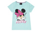 Hellblaues T-Shirt mit Minnie Mouse-Motiv.