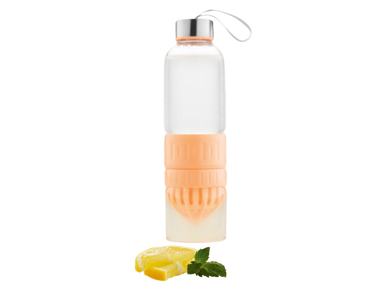 Gehe zu Vollbildansicht: ERNESTO® Trinkflasche mit Zitruspresse/ Trinkflasche mit Infuser - Bild 8