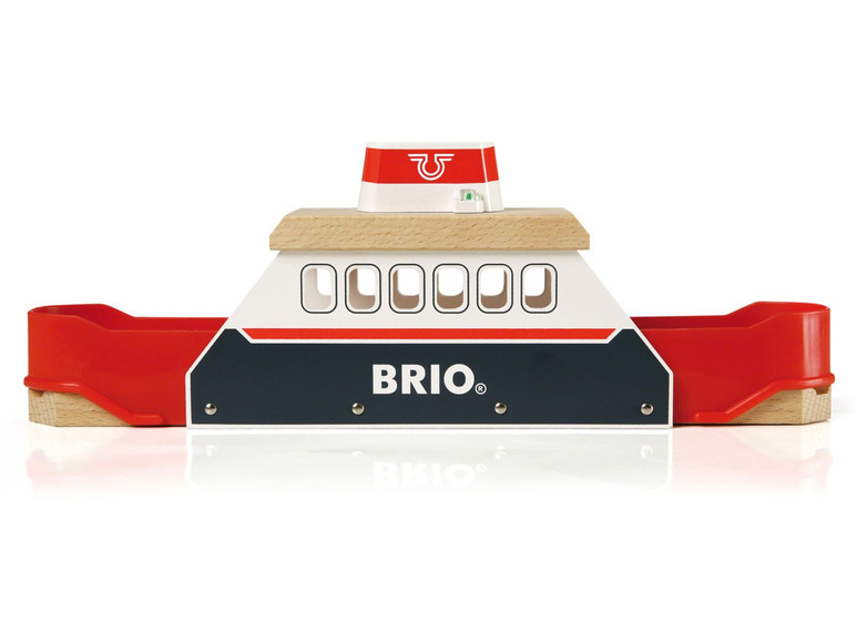 Gehe zu Vollbildansicht: BRIO 33569 »Light&Sound Fähre«, 3-teilig, mit Horn, Blinklicht, ab 3 Jahren - Bild 2