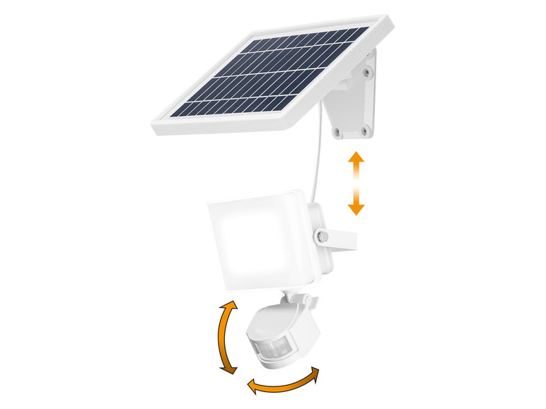Gehe zu Vollbildansicht: LIVARNO LUX LIVARNO LIVING® LED-Solarstrahler, mit Bewegungsmelder, 9 Watt, 30.000 Stunden Leuchtdauer - Bild 12