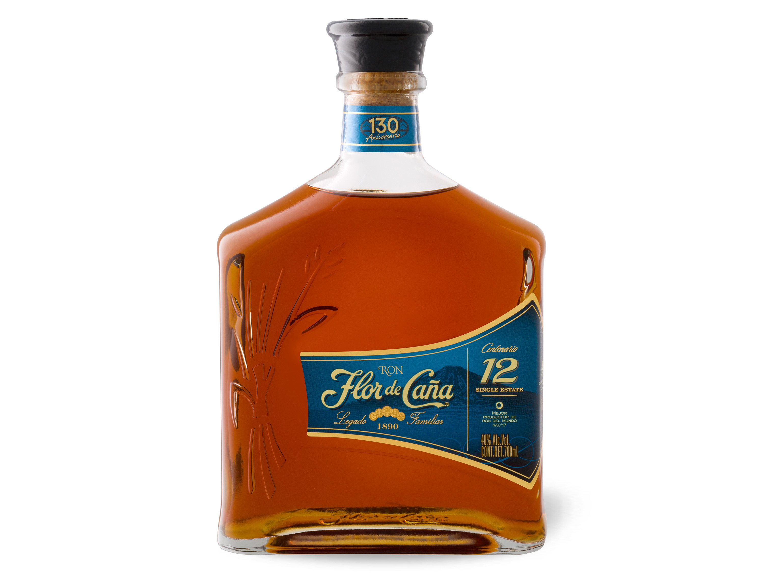 Flor de Caña Centenario Rum 12 Jahre 40% Vol