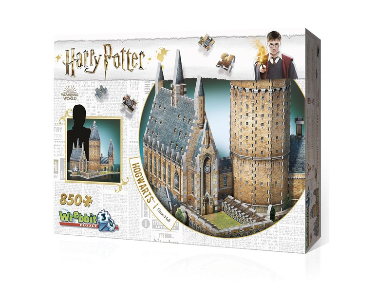 Gehe zu Vollbildansicht: JH-Products / Jochen Heil Hogwarts Große Halle Harry Potter / Hogwarts Great Hall / 3D-Puzzle - Spielwaren - Bild 1