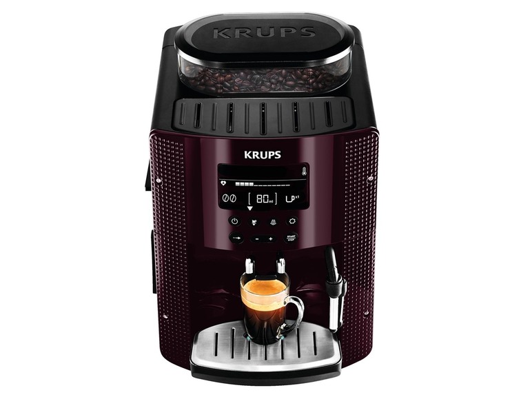 Gehe zu Vollbildansicht: Krups Kaffeevollautomat »EA815G«, Metall-Kegelmahlwerk und Milchschaumdüse, für 2 Tassen - Bild 3