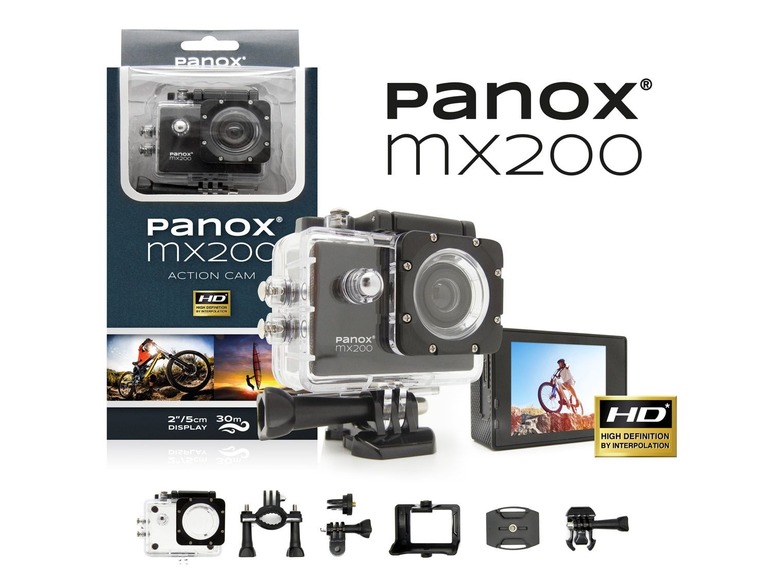 Gehe zu Vollbildansicht: easypix Action Kamera easypix PANOX MX200 - Bild 5