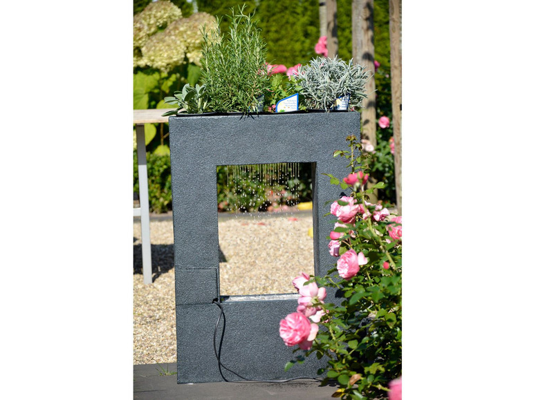 dobar Design-Gartenbrunnen Großer mit Pflanzen-Option