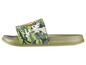 Grüne Slipper mit Camouflage-Muster