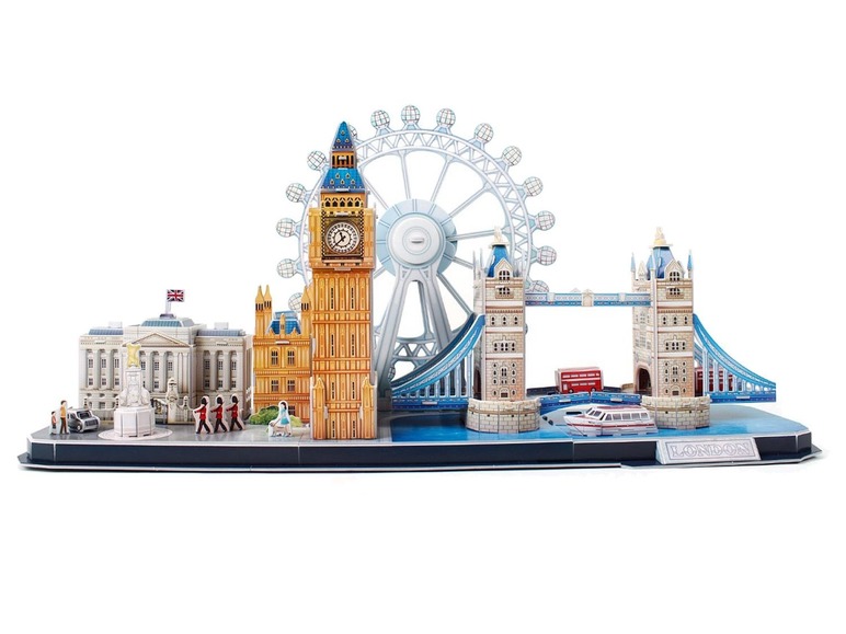 Gehe zu Vollbildansicht: Revell 3D Puzzle »London Skyline«, 107 Einzelteile, ab 10 Jahren - Bild 5