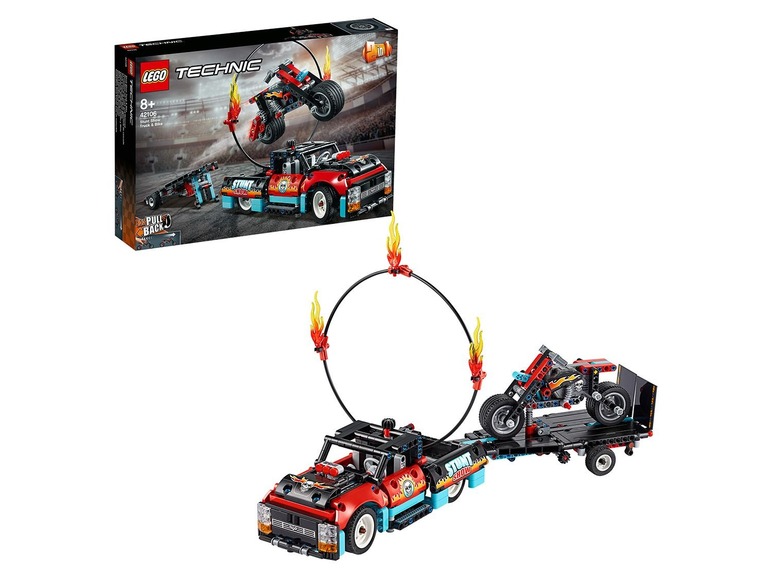 Gehe zu Vollbildansicht: LEGO® Technic 42106 »Stunt-Show mit Truck und Motorrad« - Bild 11