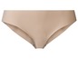 Beigefarbene Unterhose, nahtlos und unsichtbar unter Kleidung.