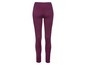 Dunkelviolette Leggings für Damen.