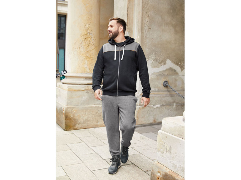 Gehe zu Vollbildansicht: LIVERGY® Herren Sweatjacke, mit Kapuze - Bild 6