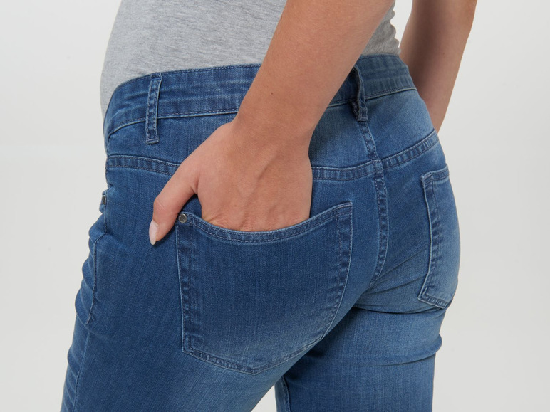 Gehe zu Vollbildansicht: ESMARA® PURE COLLECTION Umstands-Jeans, formstabil, Super-Stretch-Material, Bio-Baumwolle - Bild 6
