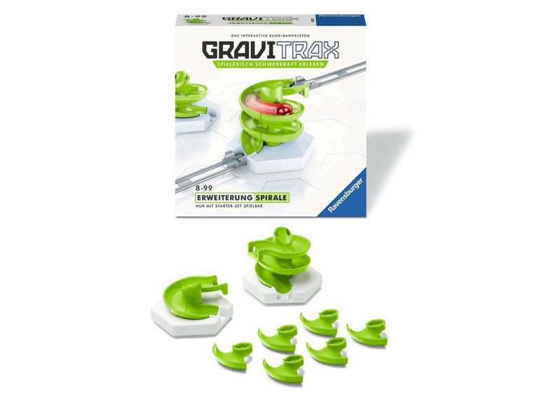 Ravensburger Gravitrax Erweiterung mit grüner Spirale.