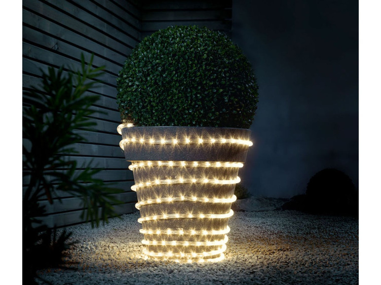 Gehe zu Vollbildansicht: MELINERA® Lichterschlauch, 240 LEDs, 6-Stunden-Timer - Bild 3