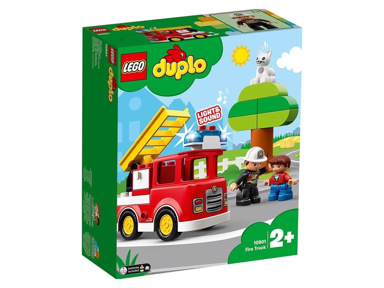 Gehe zu Vollbildansicht: LEGO® DUPLO® 10901 Feuerwehrauto - Bild 1