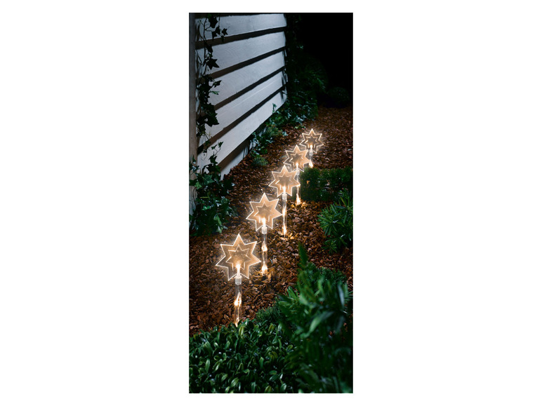 Gehe zu Vollbildansicht: LIVARNO home LED Garten-Leuchtstäbe, 5 Stück - Bild 9