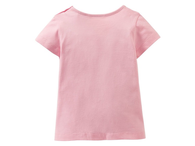 Gehe zu Vollbildansicht: T-Shirt Mädchen, mit Print, aus Baumwolle - Bild 4