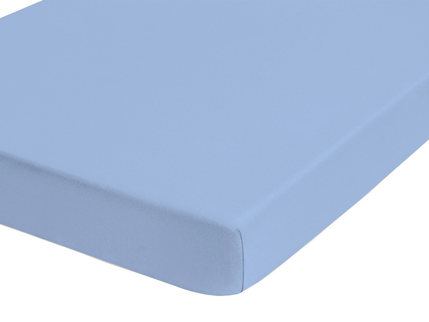 Biberna Spannbettlaken 0077866 Deluxe Jersey-Elastic Spannbetttuch 97% Baumwolle, Jersey-Elasthan, Gummizug: rundum, (1 Stück), Jersey mit Elasthan, Rundumgummi – Bild 2 von 3