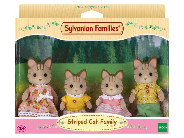 Gehe zu Vollbildansicht: Sylvanian Families 5180 Tigerkatzen: Familie Fauch-Fauch - Bild 3