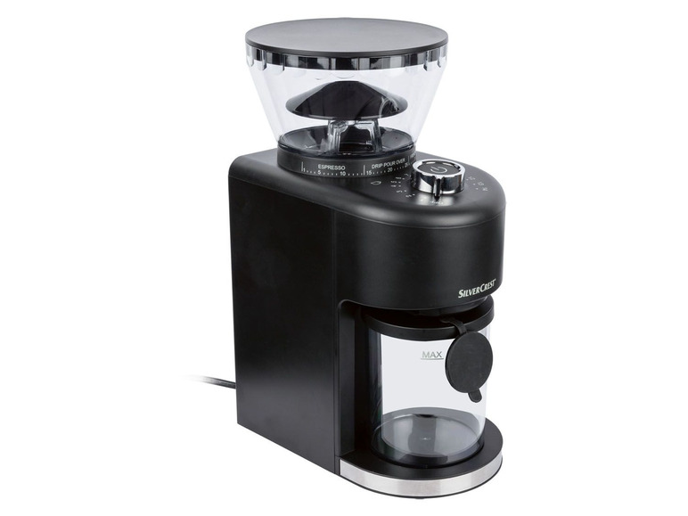 Gehe zu Vollbildansicht: SILVERCREST® Kaffeemühle Kegelmahlwerk SKKM 200 A1 - Bild 1