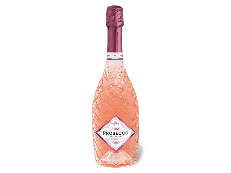 Gehe zu Vollbildansicht: Prosecco Millesimato rosè DOC extra dry, Schaumwein 2021 - Bild 1