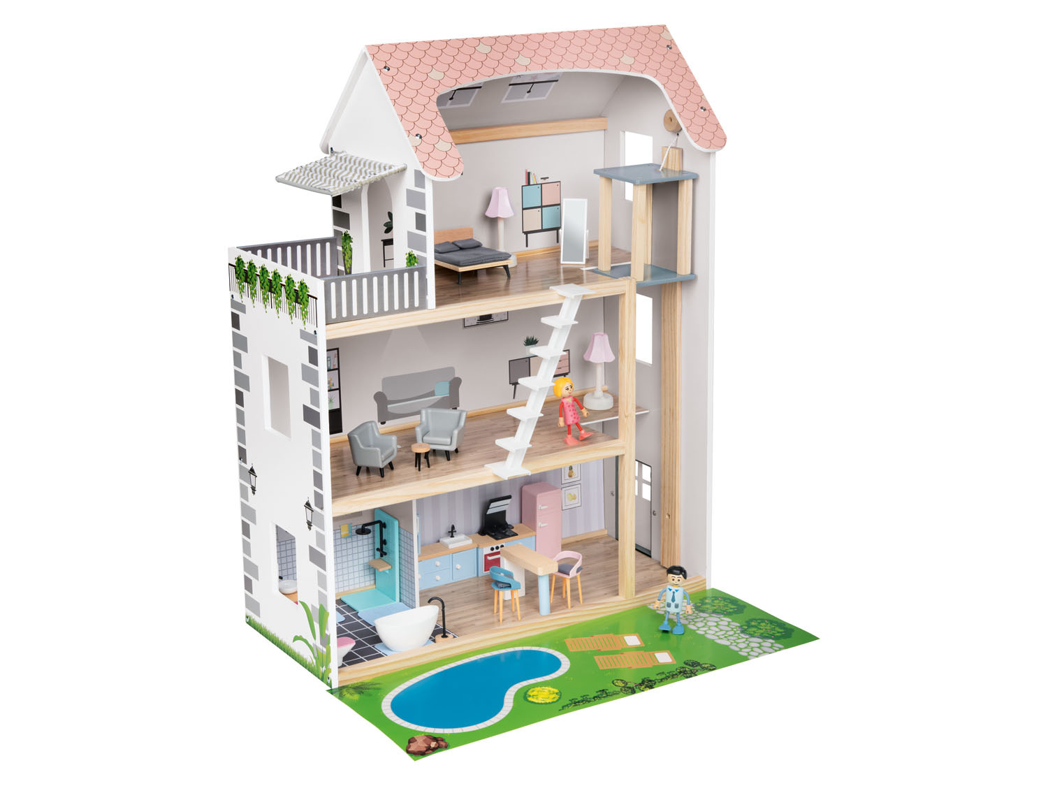 Playtive Puppenhaus kaufen | aus Holz online LIDL