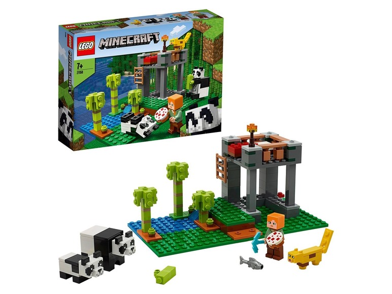 Gehe zu Vollbildansicht: Lego Minecraft LEGO® Minecraft™ 21158 »Der Panda-Kindergarten« - Bild 8