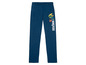 Blaue Leggings mit Ninjago-Motiv.