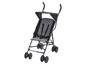 Ein schwarzer Baby Jogger City Mini GT Kinderwagen.