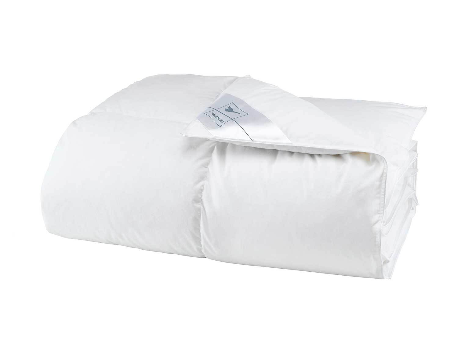 Thumbnail - HÄUSSLING Royal 4-Jahreszeiten Daunen-Kassettenbettdecke, leicht bis extra warm(OSDE, OSNL, OSAT)null (200 x 200 cm)