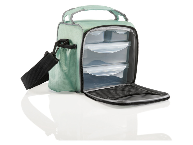 Gehe zu Vollbildansicht: ERNESTO® Kühltasche mit Lunchboxen-Set, 5-teilig - Bild 3