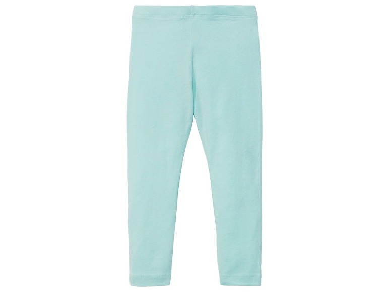 Hellblaue Leggings für Mädchen.