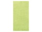 Ein hellgrünes Handtuch.