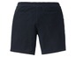 Dunkelblaue Shorts mit elastischem Bund.