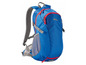 Blauer Rucksack mit roten Details