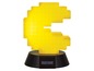Eine Pac-Man-Lampe im Pixel-Stil.