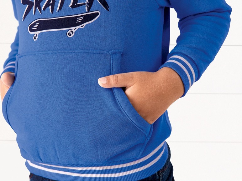 Gehe zu Vollbildansicht: LUPILU® Kleinkinder Sweatshirt Jungen, mit Baumwolle - Bild 11