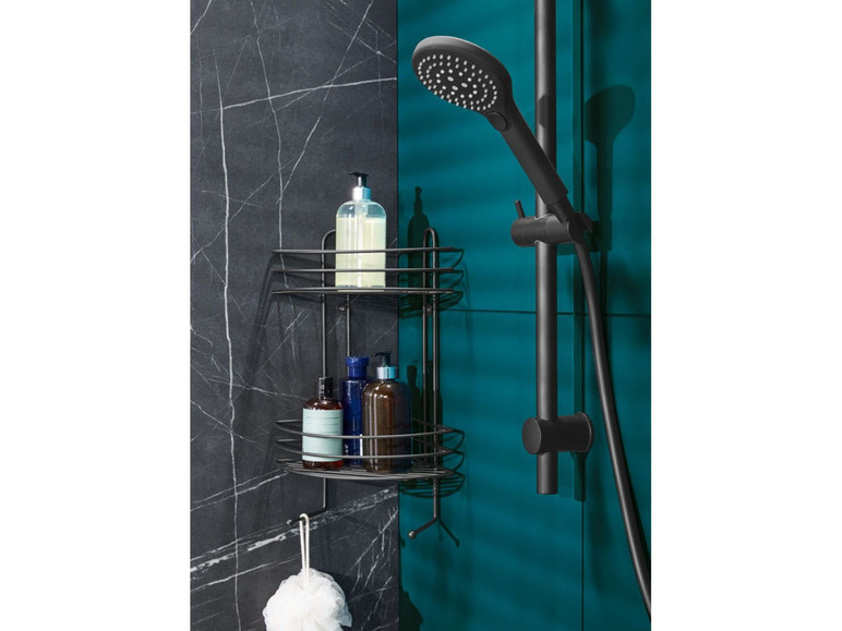 Gehe zu Vollbildansicht: MIOMARE® Badezimmerregal, mit Ablagekörben, Korrosionsschutz, aus Edelstahl - Bild 7