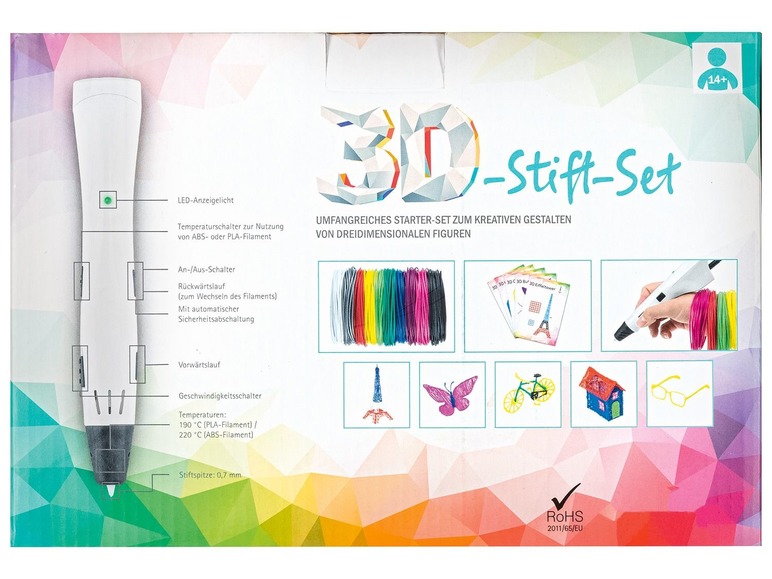Gehe zu Vollbildansicht: 3D Stift Starter Kit XL - Bild 10