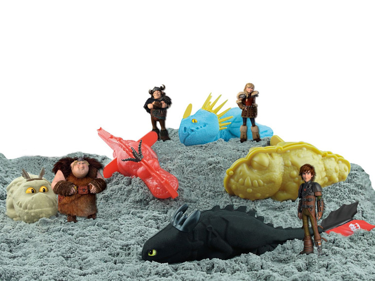 Gehe zu Vollbildansicht: CRAZE Magic Sand Dragons »Dragons Island«, mit 800 g Sand, 4x 3D Förmchen, ab 3 Jahren - Bild 2