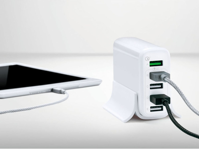 Gehe zu Vollbildansicht: SILVERCREST® USB-Ladestation »SUCS A3«, 5 Anschlüsse - Bild 2