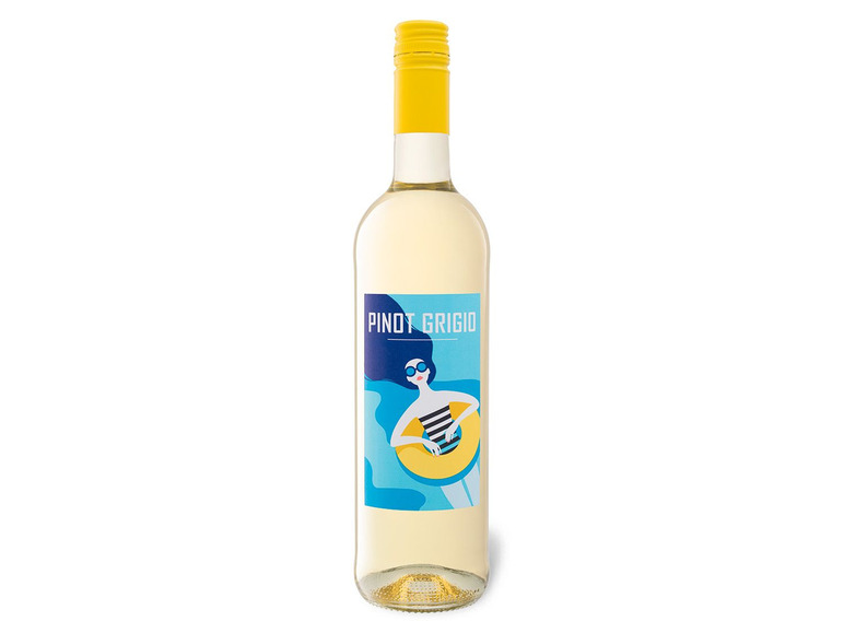 Gehe zu Vollbildansicht: Pinot Grigio PDO halbtrocken, Weißwein 2021 - Bild 1